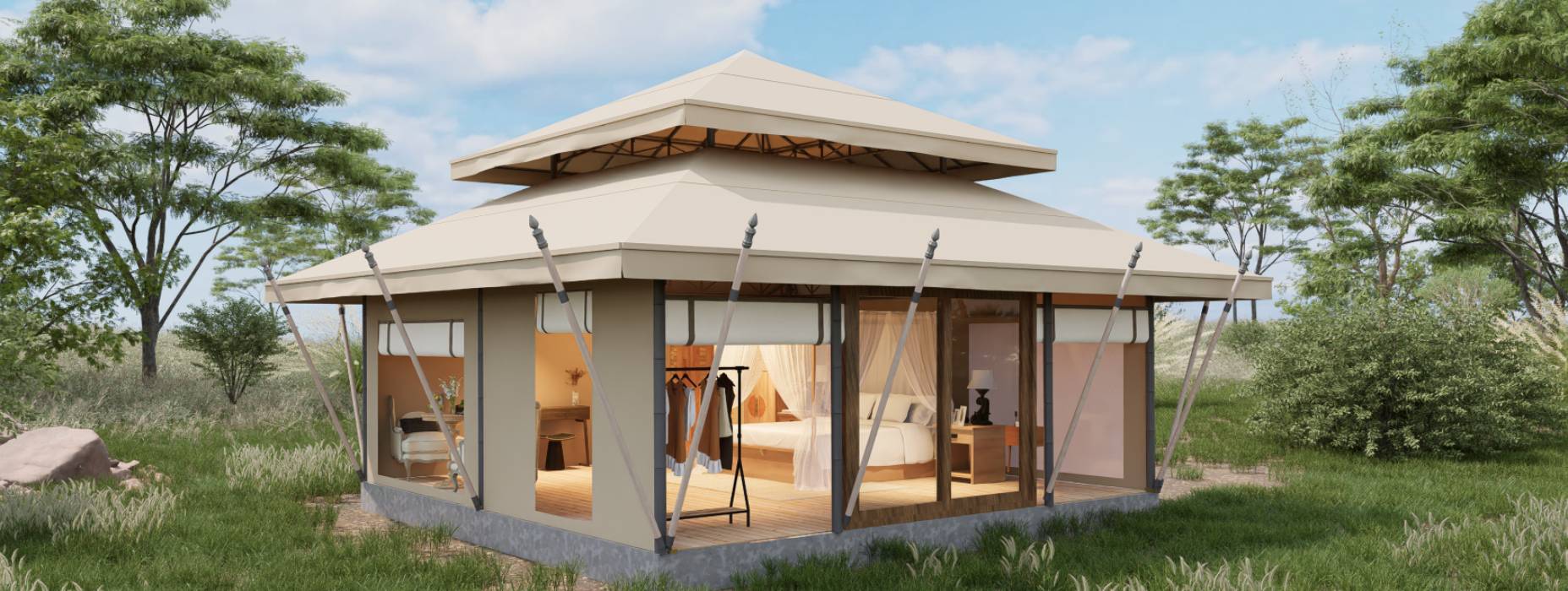 尖山区户外野奢帐篷